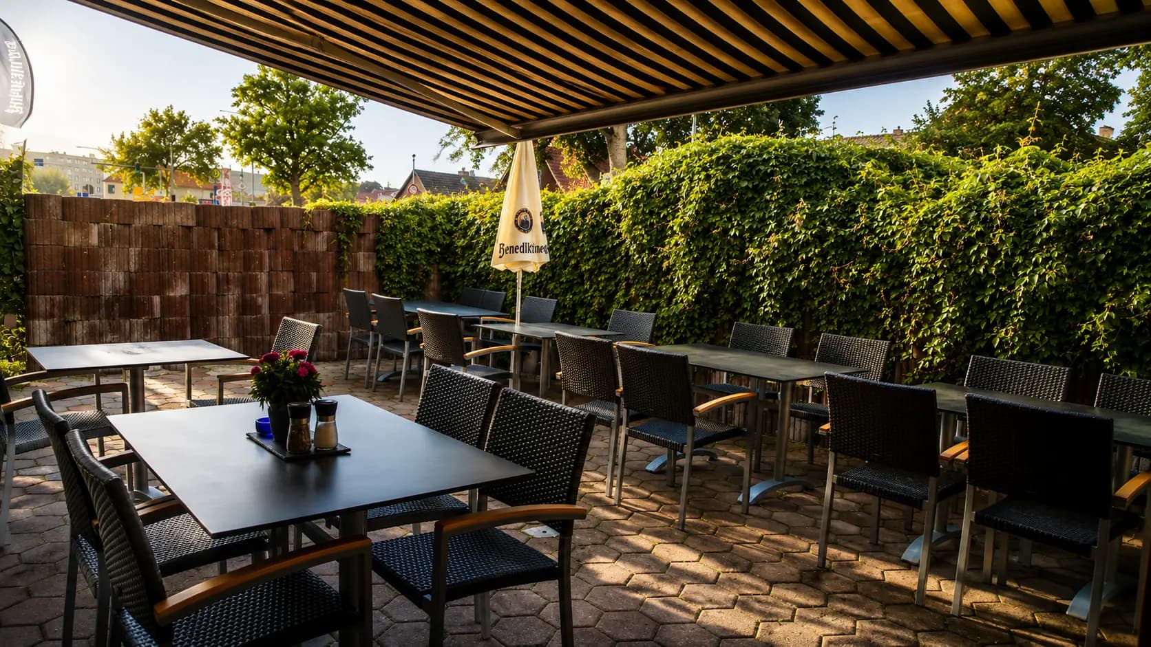Gasthaus zur Börse Terrasse in Celle